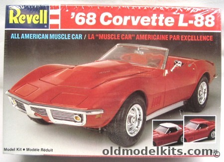 Revell 1/25 1968 Chevrolet Corvette L-88 Convertible, 7159 plastic model kit